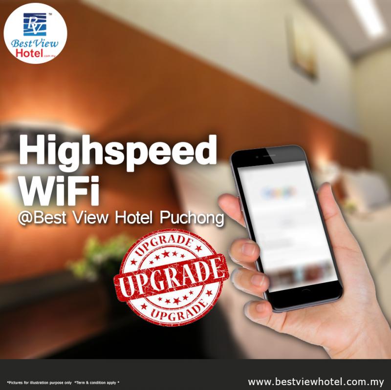 We have upgraded our WiFi facilities for you!